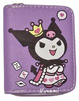 Portfel dziecięcy młodzieżowy KUROMI SANRIO fioletowy