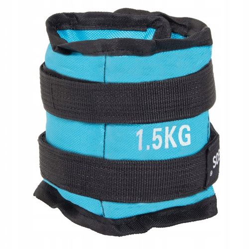 ZESTAW DO ĆWICZEŃ OBCIĄŻNIKI NA KOSTKI NADGARSTKI NOGI CIĘŻARKI 2x1,5 kg na Arena.pl