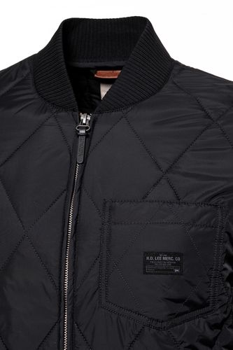 LEE QUILTED BOMBER JACKET BLACK L87DWW01 M na Arena.pl
