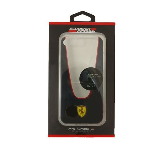 Ferrari Hardcase FEAPHCP7BK iPhone 7 transparent/black na Arena.pl