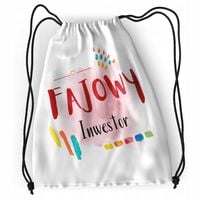 Plecak Dla Inwestora Sportowy Szkolny Worek Torba Z Nadrukiem Ze Zdjęciem