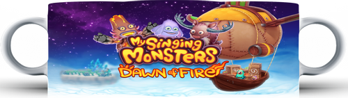 Kubek ceramiczny My Singing Monsters na Arena.pl