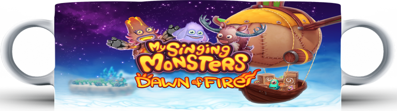 Kubek ceramiczny My Singing Monsters zdjęcie 2