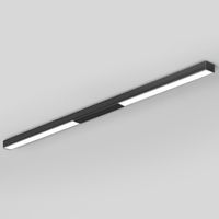 Ściemnialny plafon natynkowy Pietra 3133A2203-32 Elkim LED 36W 4000K belka czarna