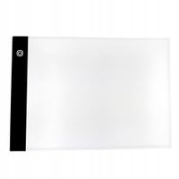 ULTRACIENKI PRZENOŚNY PODŚWIETLANY PANEL LED A4 TABLET DO RYSOWANIA