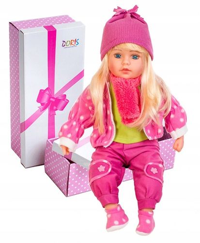 DUŻA LALKA dla dzieci BOBAS MÓWI, ŚPIEWA 60 cm G na Arena.pl