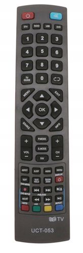 PILOT UNIWERSALNY Do TV Telewizora LCD BLAUPUNKT SHARP TECHNIKA 053 na Arena.pl