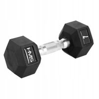 Hantle powlekane/gumowane stałe HMS 1x 7 kg
