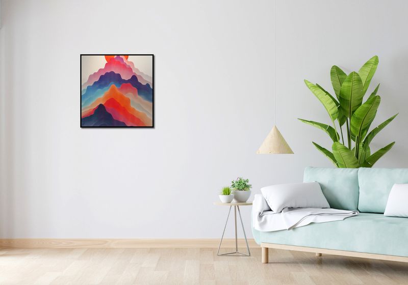 Plakat 60x60cm Gama Gór zdjęcie 4