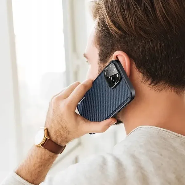 Pancerne Etui Ochronne do iPhone 14 Pro Max Granatowe zdjęcie 3