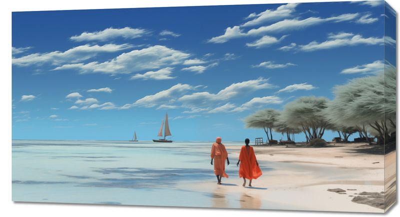 Obraz 90x50cm Spokój w Piaskach zdjęcie 1