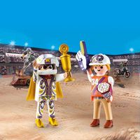 playmobil 70692 kaskaderzy stunt show 2pak