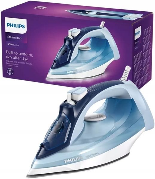 Żelazko parowe Philips DST5030/20 SteamGlide 2400W zdjęcie 1