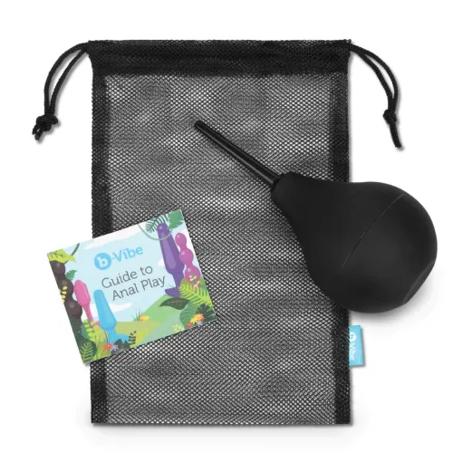 b-vibe classic enema zestaw higieniczny 224 ml z silikonową gruszką na Arena.pl