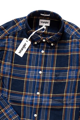 WRANGLER LS 1PKT BUTTON DOWN NAVY W5883OK35 L na Arena.pl