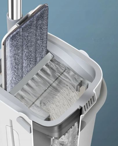 ZESTAW DO CZYSZCZENIA WIADERKO + MOP + 2 WKŁADY ZBIORNIK BRUDNEJ WODY na Arena.pl