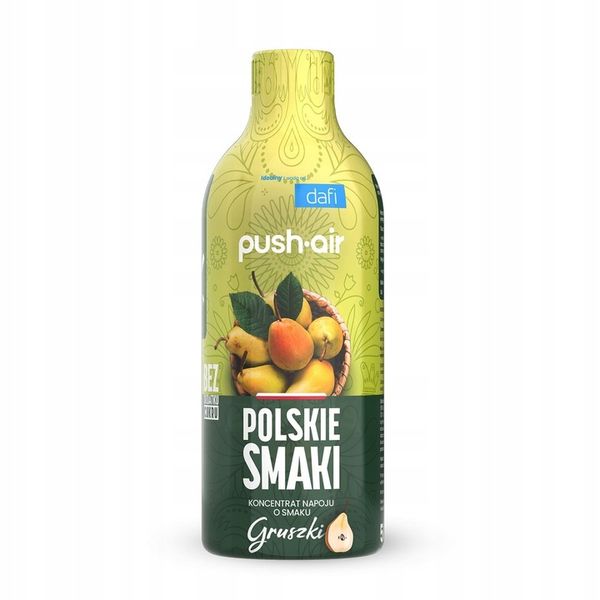 PushAir Koncentrat do Wody Gruszka Syrop Dafi 500 ml zdjęcie 1