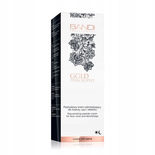 BANDI Gold Philosophy Peptydowy krem odmładzający do twarzy, szyi i dekoltu na Arena.pl