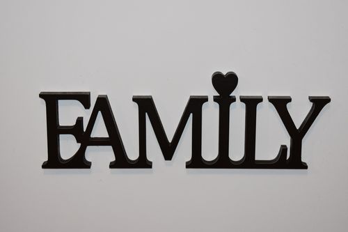 Napis 3D Family na Arena.pl