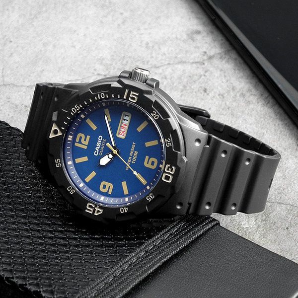 ZEGAREK MĘSKI CASIO MRW-200H-2B3 (zd147e) + BOX zdjęcie 3