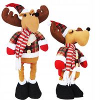 RENIFER REGULOWANY PREZENT NA ŚWIĘTA FIGURKA XL 45-60CM