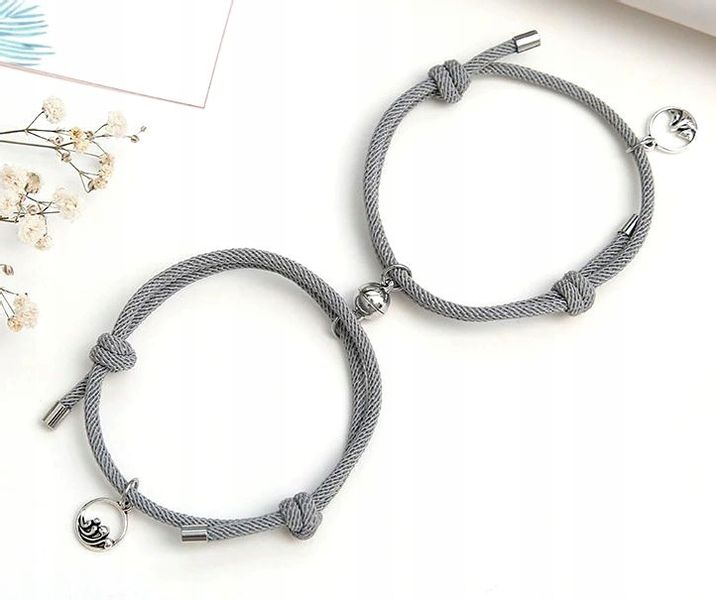 Magnetyczne Dwie Bransoletki Dla Par Na Prezent zdjęcie 3