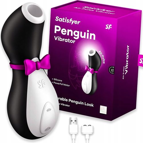 Wibrator damski PINGWINEK masażer dla kobiet do łechtaczki ORYGINALNY 100 % na Arena.pl