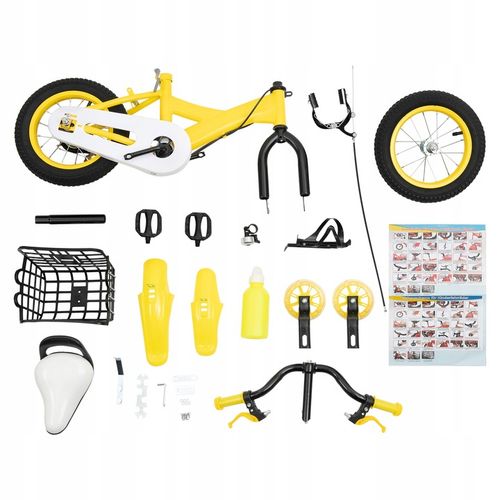 12’ Żółty Rower, Rower dla dzieci na Arena.pl