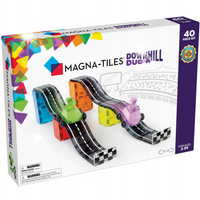 MAGNA-TILES KLOCKI MAGNETYCZNE DOWNHILL DUO 40 el