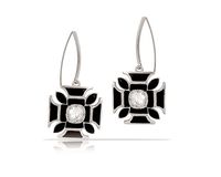 kolczyki z krzyżem maltańskim z kolekcji maltese (p23/jes/29/1ag)