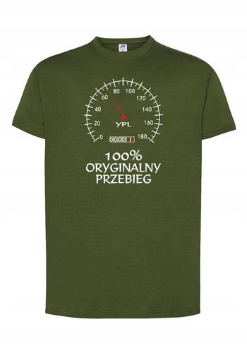 KOSZULKA MĘSKA NA PREZENT 100% ORYGINALNY 30 40 50 60 70 DLA NIEGO na Arena.pl