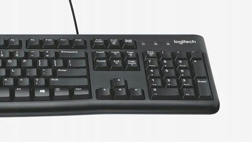 ZESTAW CICHA MEMBRANOWA KLAWIATURA I MYSZ PRZEWODOWA LOGITECH MK120 na Arena.pl