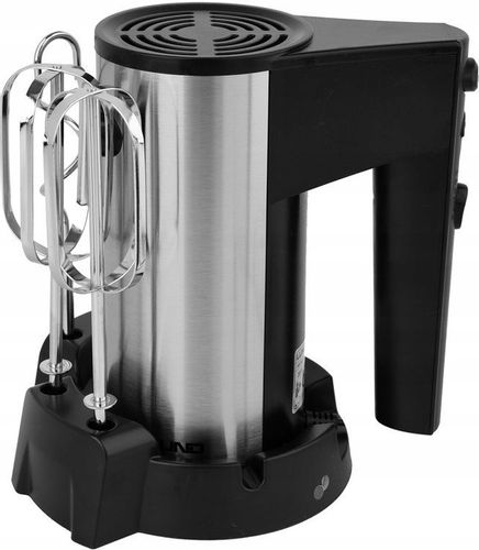 MIKSER RĘCZNY KUCHENNY Z PODSTAWĄ 250W 5 BIEGÓW + TURBO 4 MIESZADŁA LUND na Arena.pl