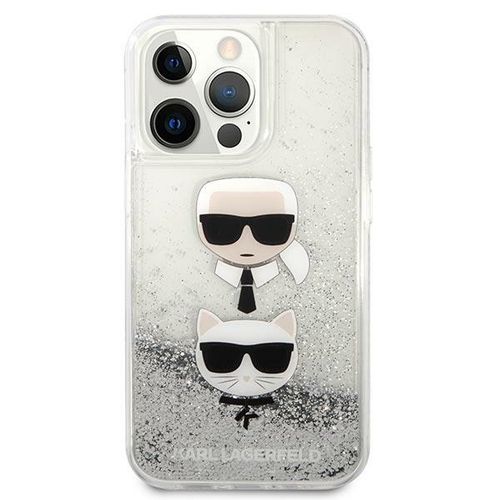 Etui Karl Lagerfeld do iPhone 13 Pro Max, Srebrny na Arena.pl
