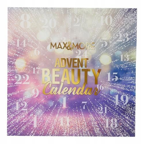 Kalendarz Adwentowy MAX & MORE 24 LUKSUSOWE kosmetyki do twarzy i ciała ONA na Arena.pl