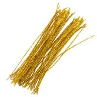 DRUTY DRUCIKI KREATYWNE ZŁOTE FLORYSTYCZNE OZDOBNE DO KWIATÓW BOMBKI 35SZT
