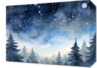 Obraz 40x30cm Tajemniczy Las o Zmierzchu