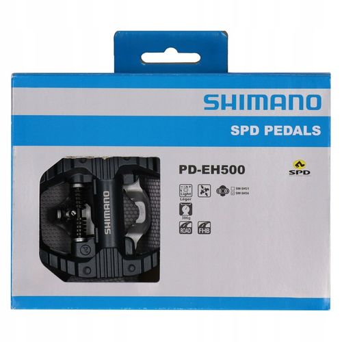 Pedały Shimano PD-EH500 SPD platformowe + bloki na Arena.pl