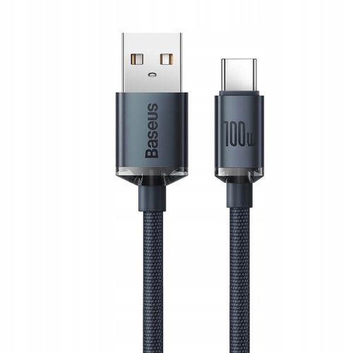 BASEUS SZYBKI KABEL USB USB-C TYP C 100W 6A MOCNY PRZEWÓD DO ŁADOWANIA 1,2m na Arena.pl