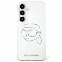 Etui Karl Lagerfeld Rhinestones Karl Head Logo do Samsung Galaxy S25 p