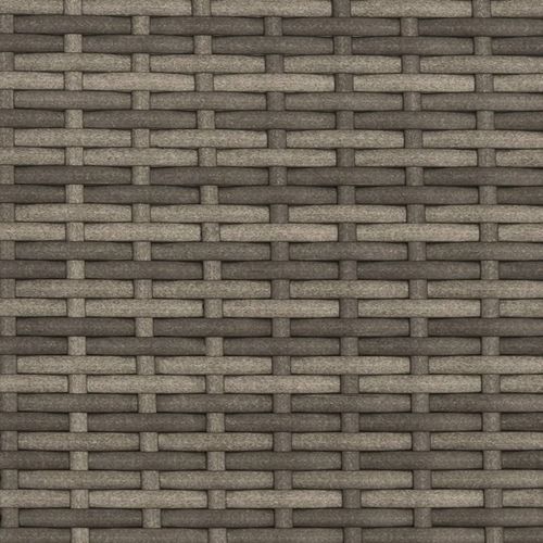 2-os. sofa ogrodowa z daszkiem i podnóżkami, szara, rattan PE na Arena.pl