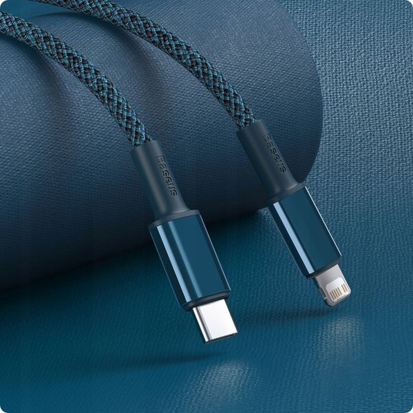 Kabel niktrade USB typ C - Apple Lightning 2 m niebieski zdjęcie 2