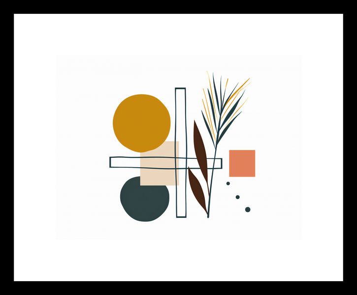 Plakat 20x15cm Ogród Symetryczny zdjęcie 3