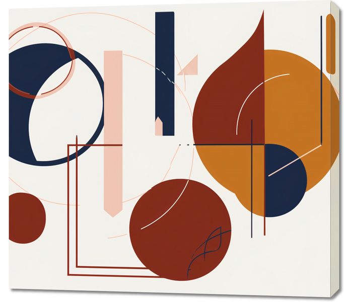 Obraz 100x90cm Harmonia Wnikliwa zdjęcie 1
