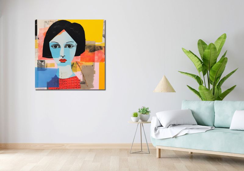 Obraz 90x90cm Prześwit Wzroku zdjęcie 2