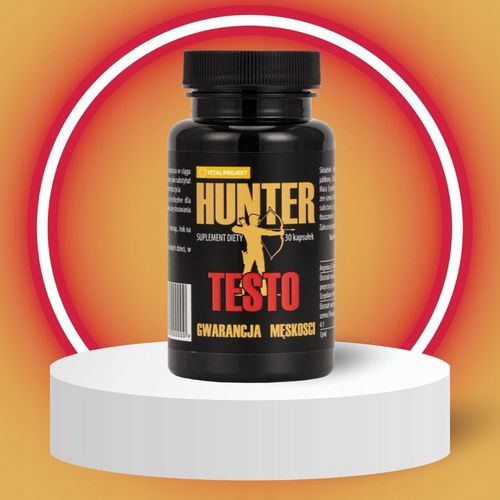 HUNTER TESTO TABLETKI NA POTENCJĘ EREKCJĘ LIBIDO POZIOM TESTOSTERONU WZWÓD na Arena.pl