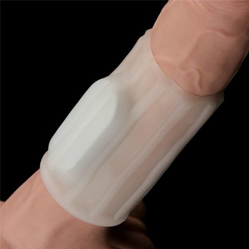 vibrating ridge knights ring (white) na Arena.pl