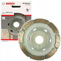 BOSCH DIAMENTOWA TARCZA GARNKOWA 105mm do betonu