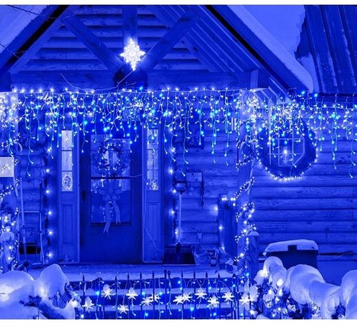 SOPLE FLASH 200 LED ZEWNĘTRZNE NIEBIESKIE CHOINKOWE lampki na Arena.pl