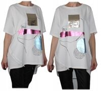 MEGI BLUZKA PRINT ZAMEK S/M